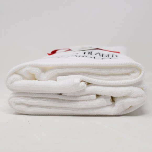 Rae Dunn Elf Cotton Headed Ninny Muggins Hand Towels Set of 2 New Cotton White - Picture 3 of 13